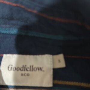 Goodfellow & Co Multicolor Striped Shirt17